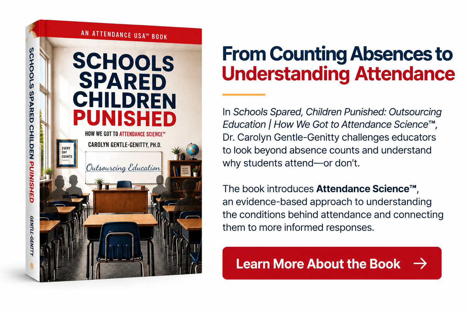 Schools Spared, Children Punished book about chronic absenteeism and student attendance